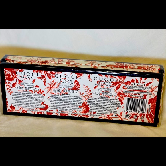 GUCCI BLOOM PERFUMED BARS SOAP - Picture 3 of 3